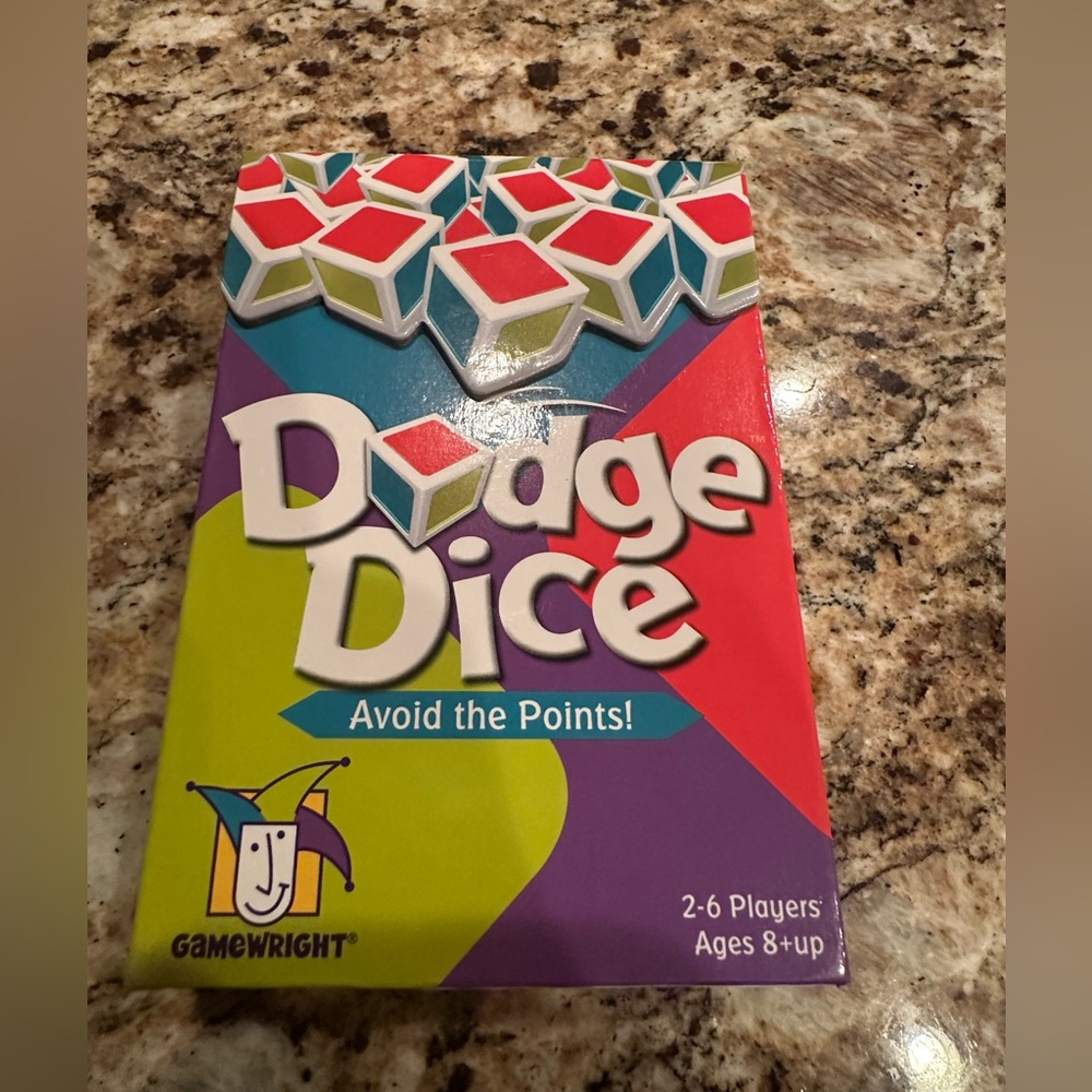 Dodge Dice Game by Gamewright New 2014